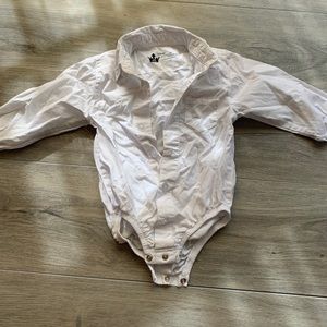 White collared shirt